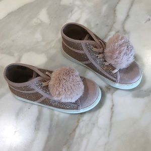 Children’s Place Sparkle Pink Shoes.   NWOT